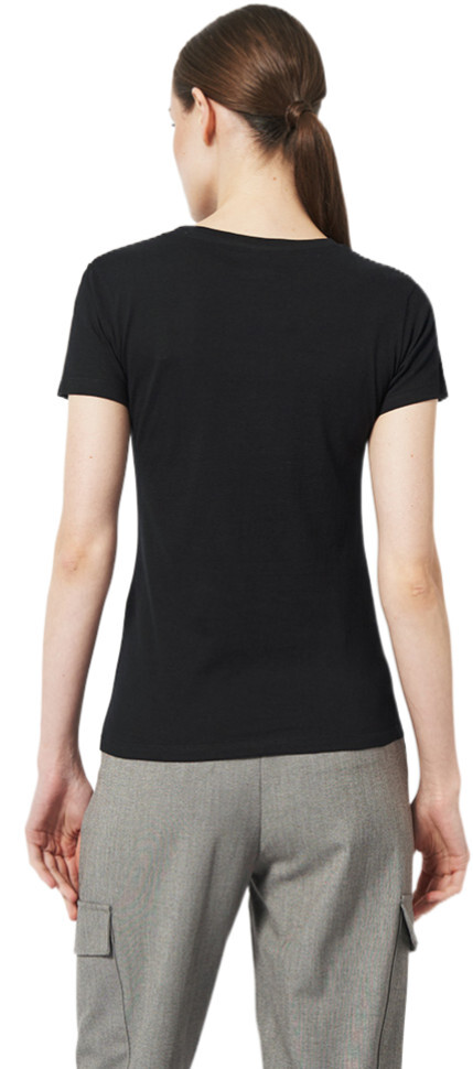 Футболка хлопковая женская Sol’s REGENT WOMEN 01825309/403 L черный фото 2