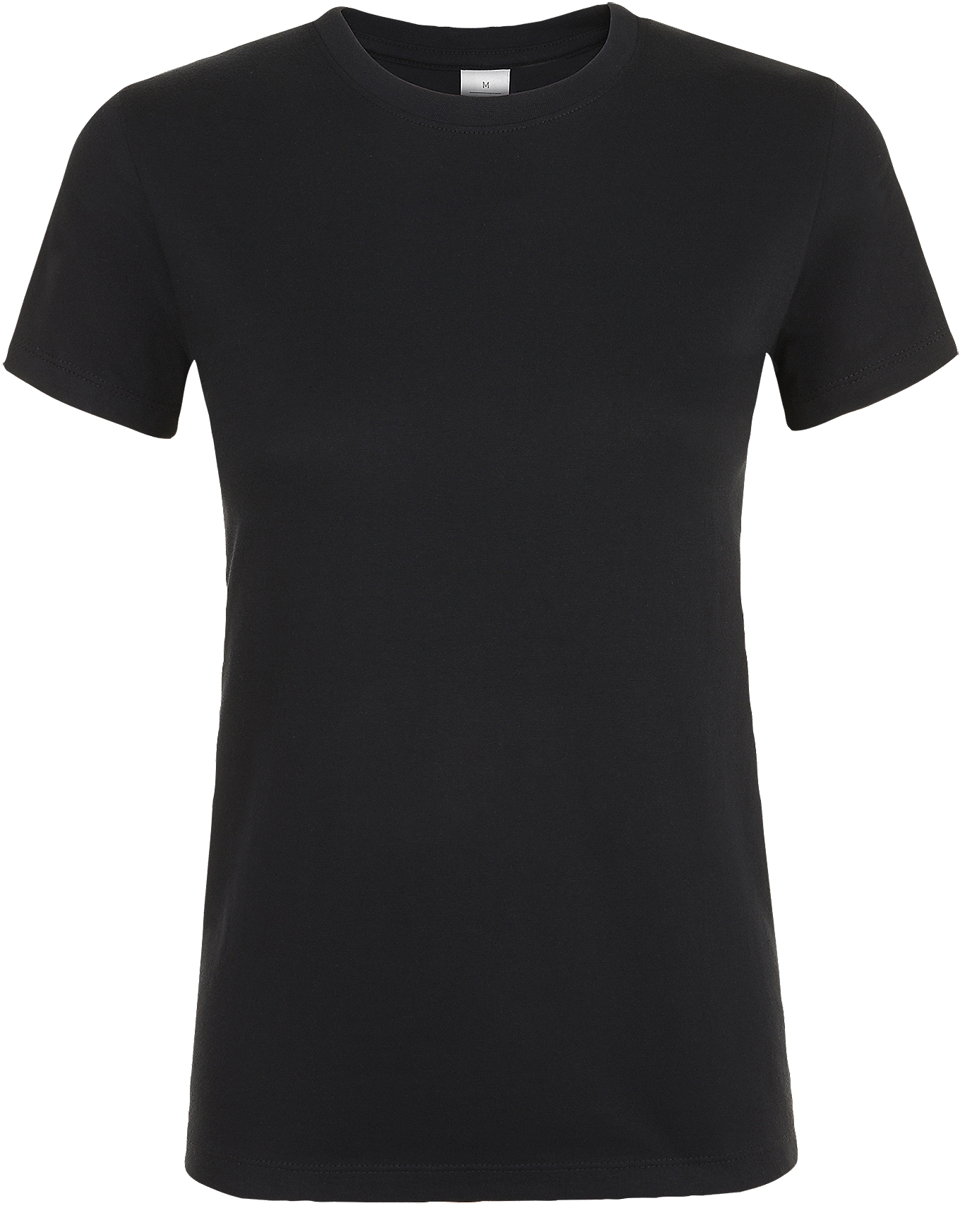 Футболка хлопковая женская Sol’s REGENT WOMEN 01825309 L насыщенный черный фото 4