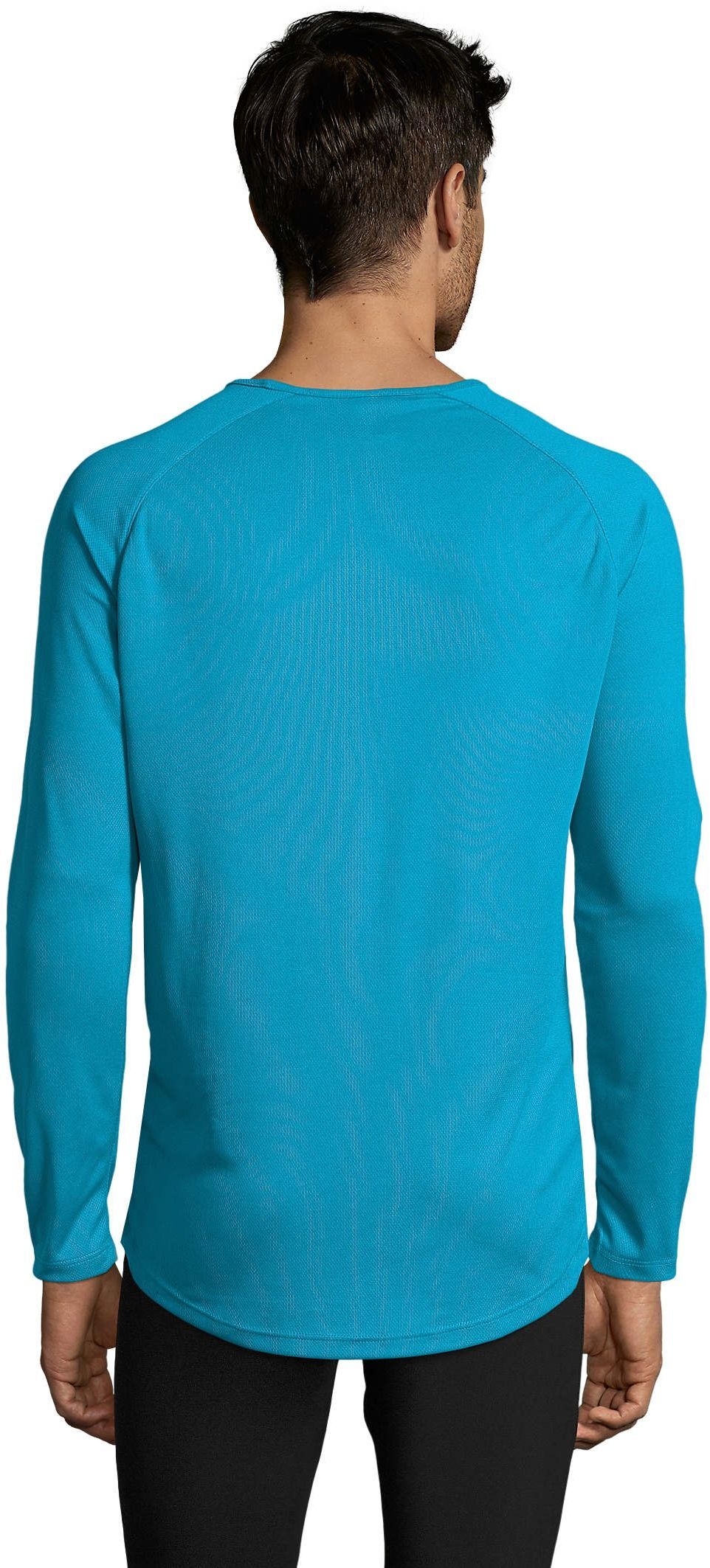 Лонгслив мужской Sol’s SPORTY LSL MEN 02071321 L морской фото 2