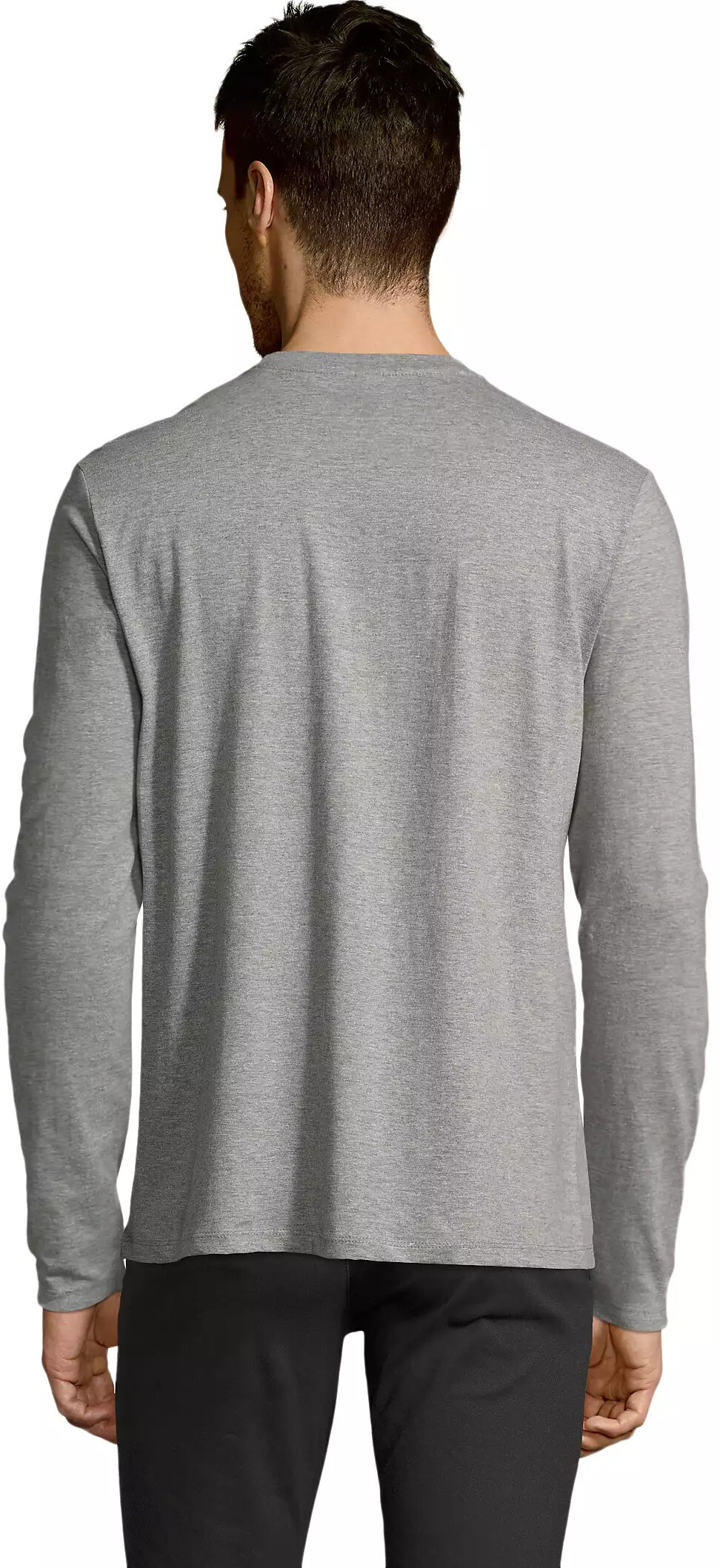 Лонгслів чоловічий Sol’s Imperial lst men 02074350 L сірий меланжфото2