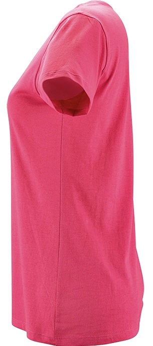 Футболка хлопковая женская Sol’s METROPOLITAN 02079138 L насыщенный розовый фото 