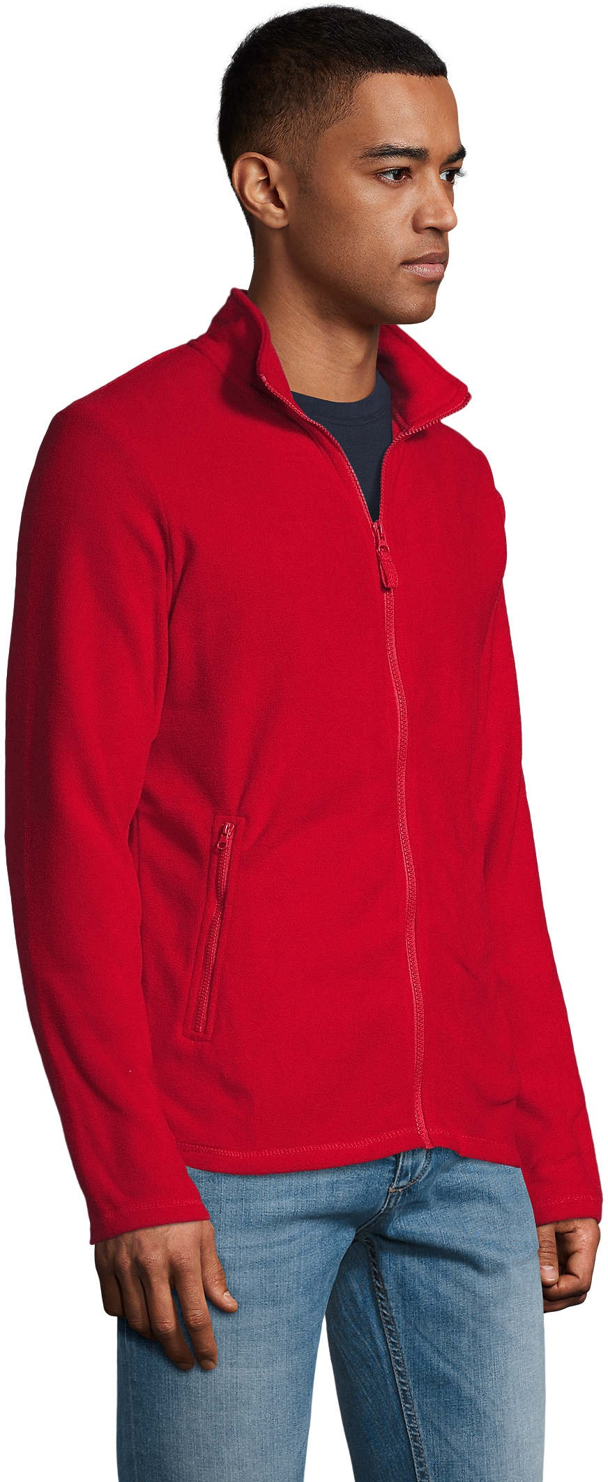 Флісова кофта чоловіча Sol’s NORMAN MEN 02093145 L червонийфото3