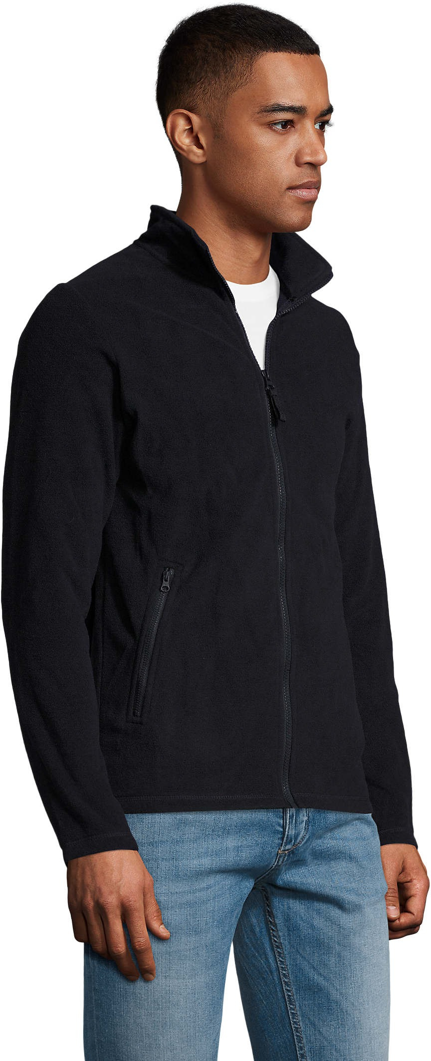 Флісова кофта чоловіча Sol’s NORMAN MEN 02093318 L темно-синійфото3