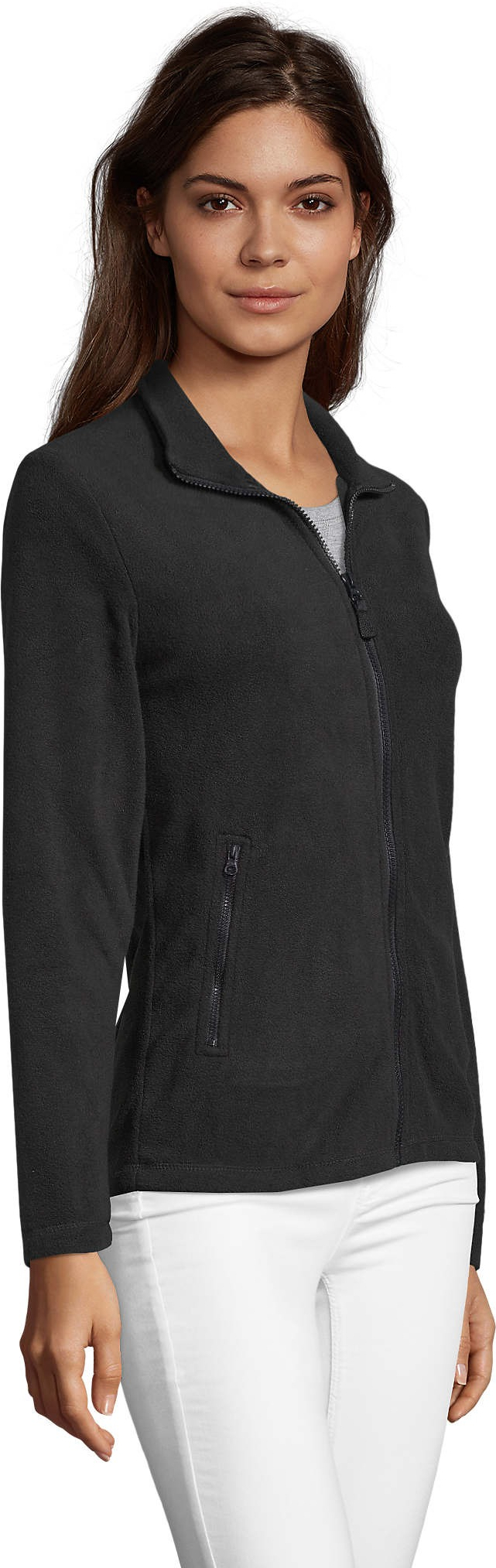 Флисовая кофта женская Sol’s NORMAN WOMEN 02094312 L черный фото 3