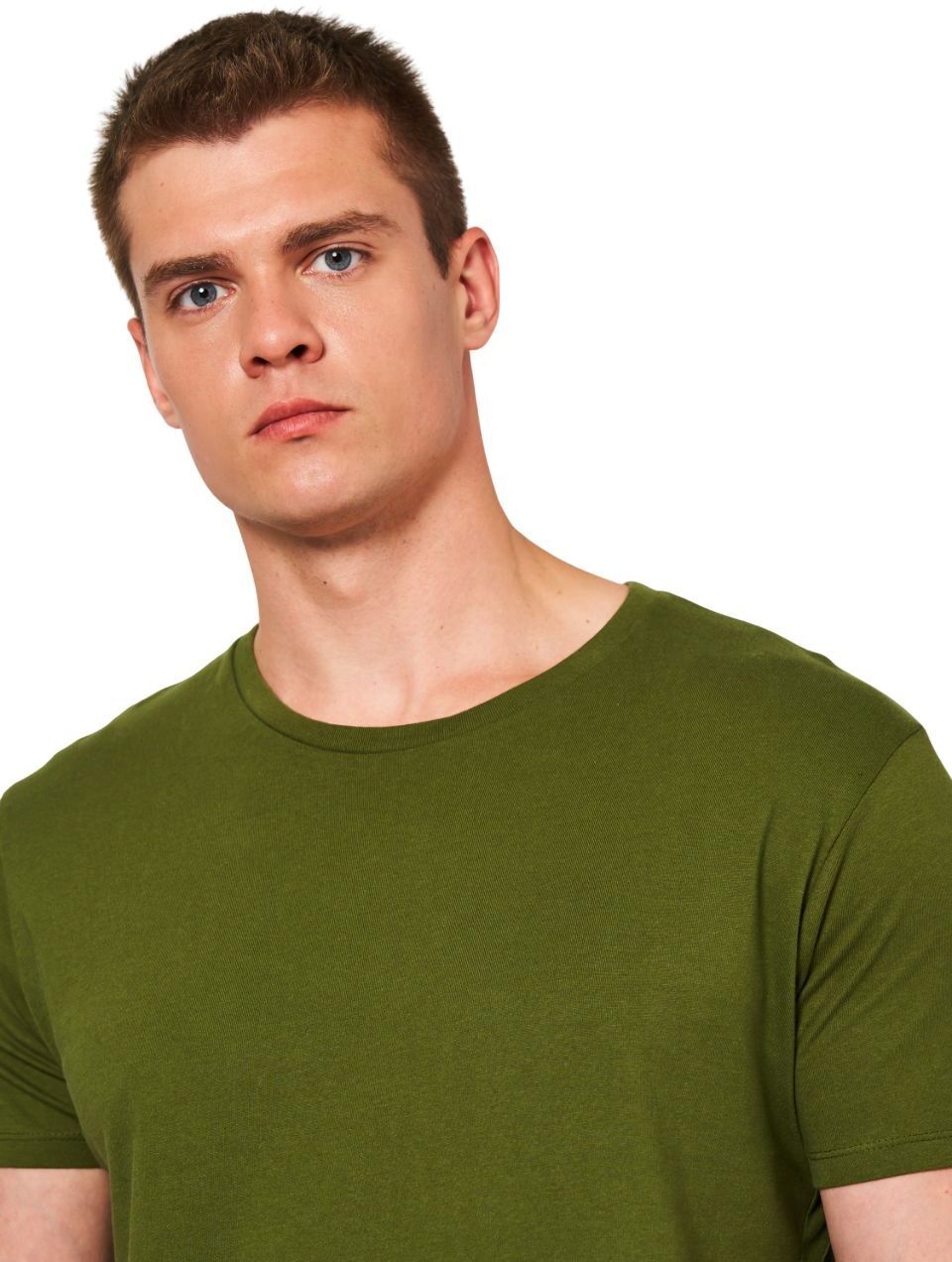 Футболка бавовняна чоловіча Sol’s MARTIN MEN 02855289 L темний хакіфото3