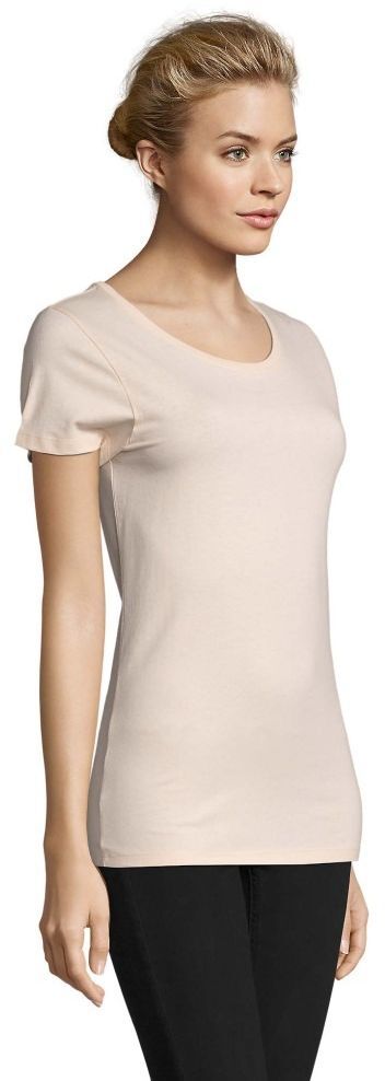 Футболка хлопковая женская Sol’s MARTIN WOMEN 02856143 M пастельно-розовый фото 3