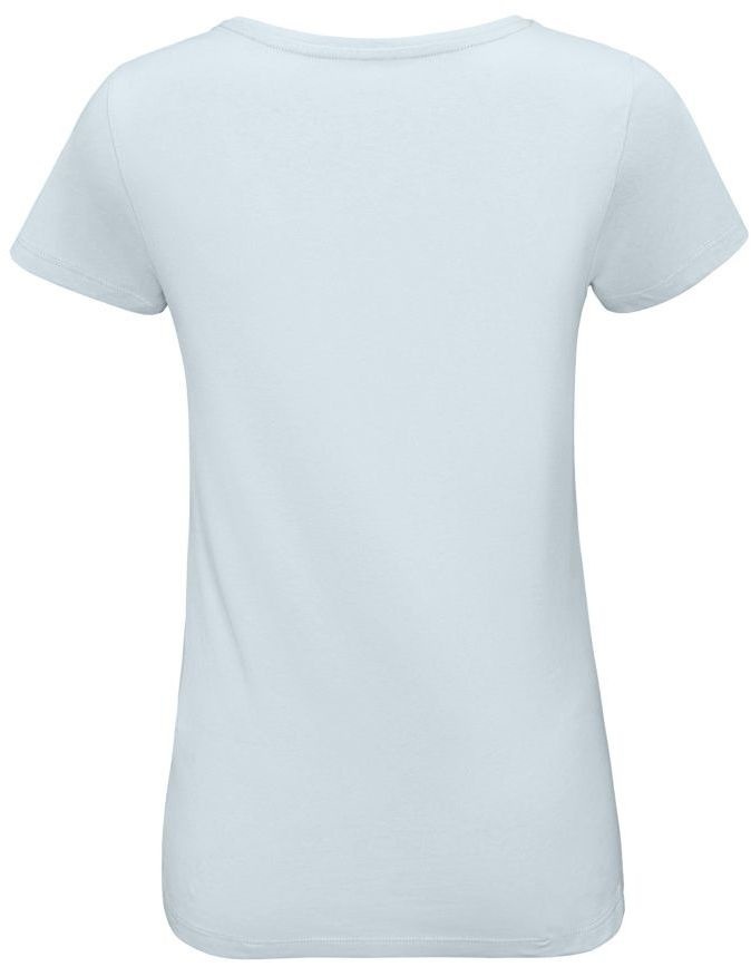 Футболка хлопковая женская Sol’s MARTIN WOMEN 02856251 L пастельно-голубой фото 5
