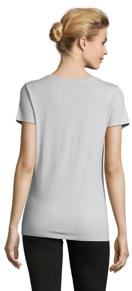 Футболка хлопковая женская Sol’s MARTIN WOMEN 02856251 L пастельно-голубой фото 2