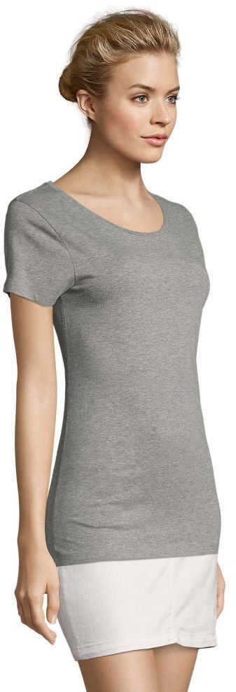 Футболка женская Sol’s MARTIN WOMEN 02856350 L серый меланж фото 2