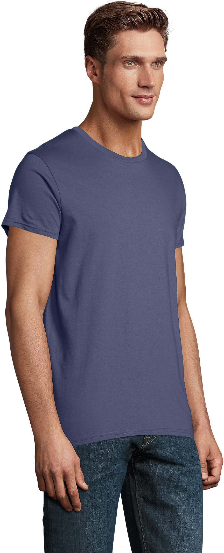 Футболка чоловіча Sol’s PIONEER MEN 03565244 L джинсовийфото3