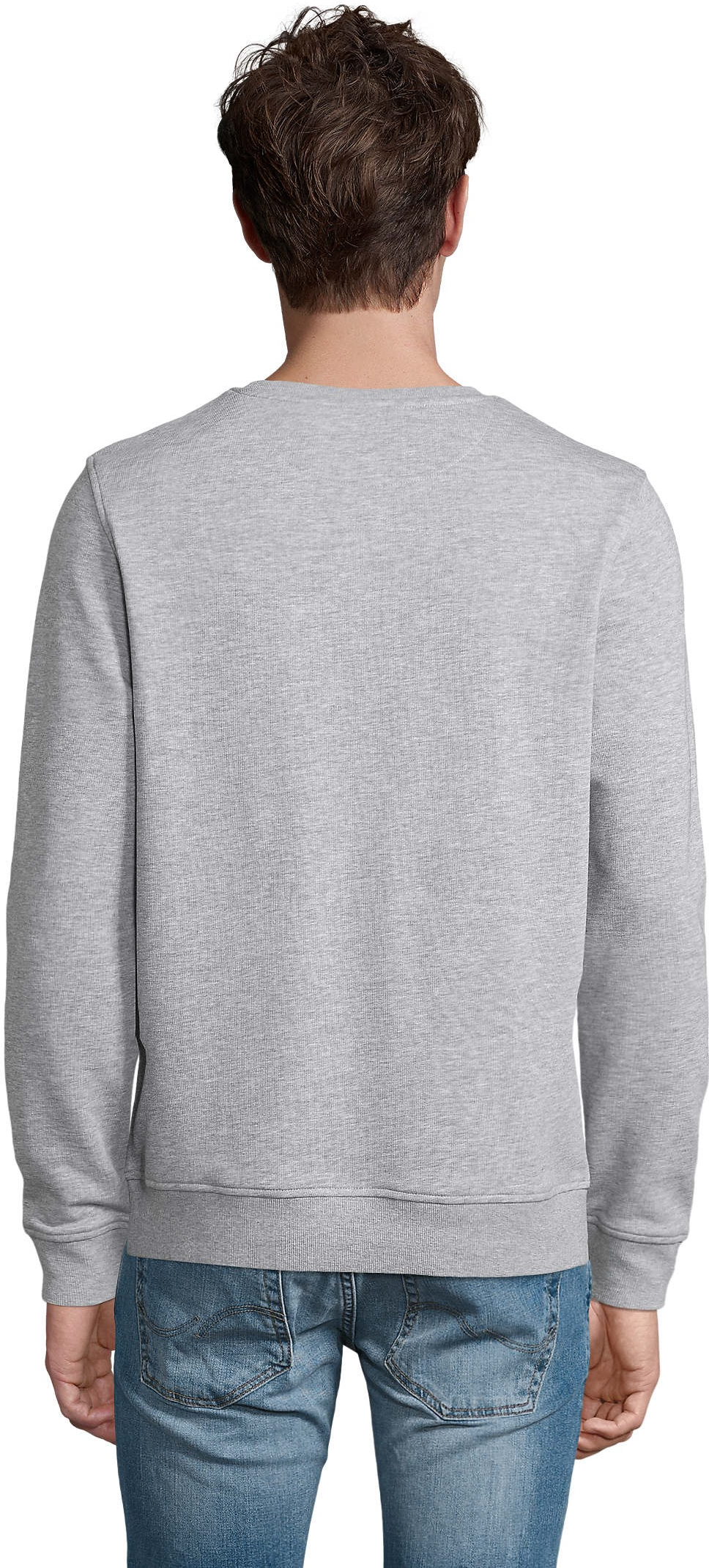 Свитшот Sol’s Comet 03574360 L серый меланж фото 2