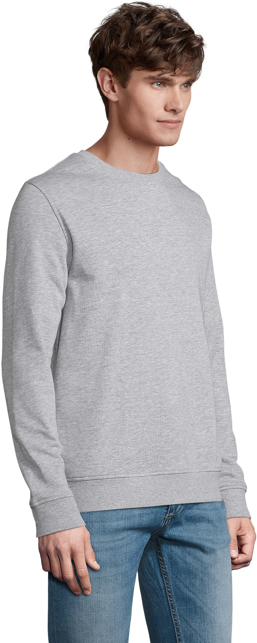 Свитшот Sol’s Comet 03574360 L серый меланж фото 3