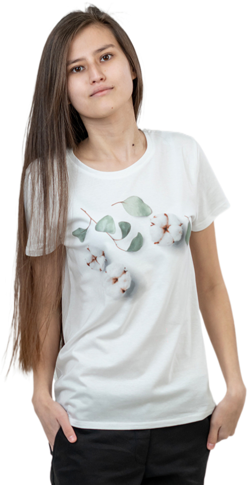 Футболка женская Sol’s PIONEER WOMEN 03579102/115 L белый фото 2