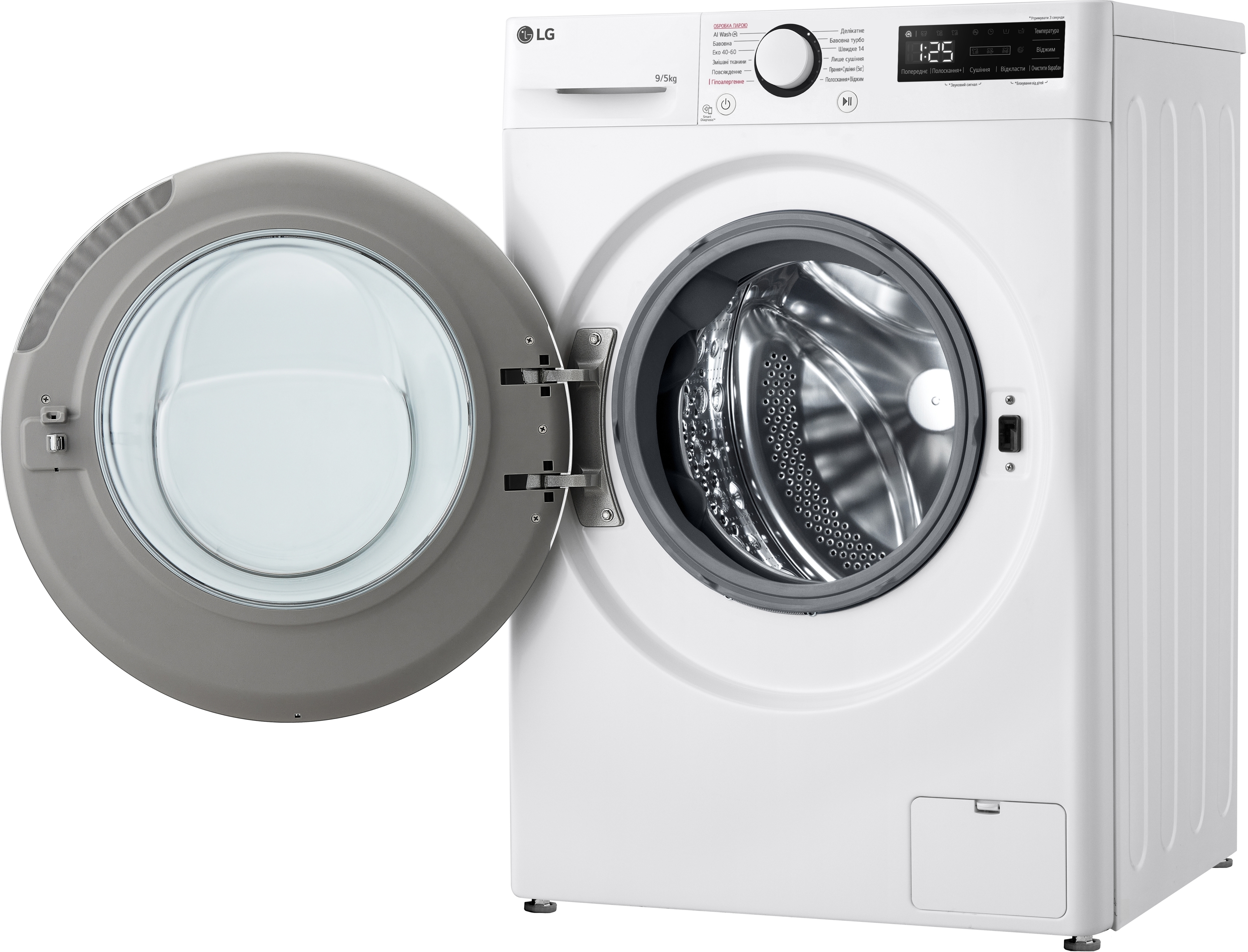 Прально-сушильна машина LG F2R5FG0Wфото7