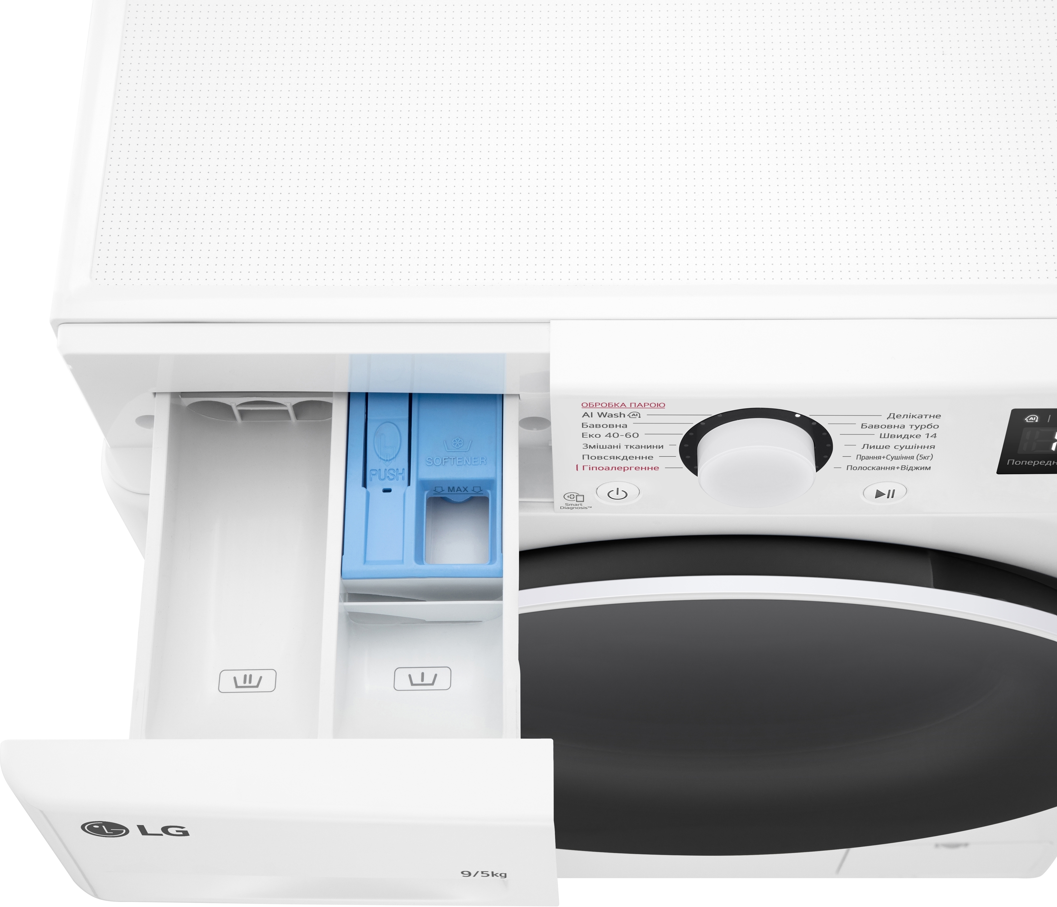 Прально-сушильна машина LG F2R5FG0Wфото11