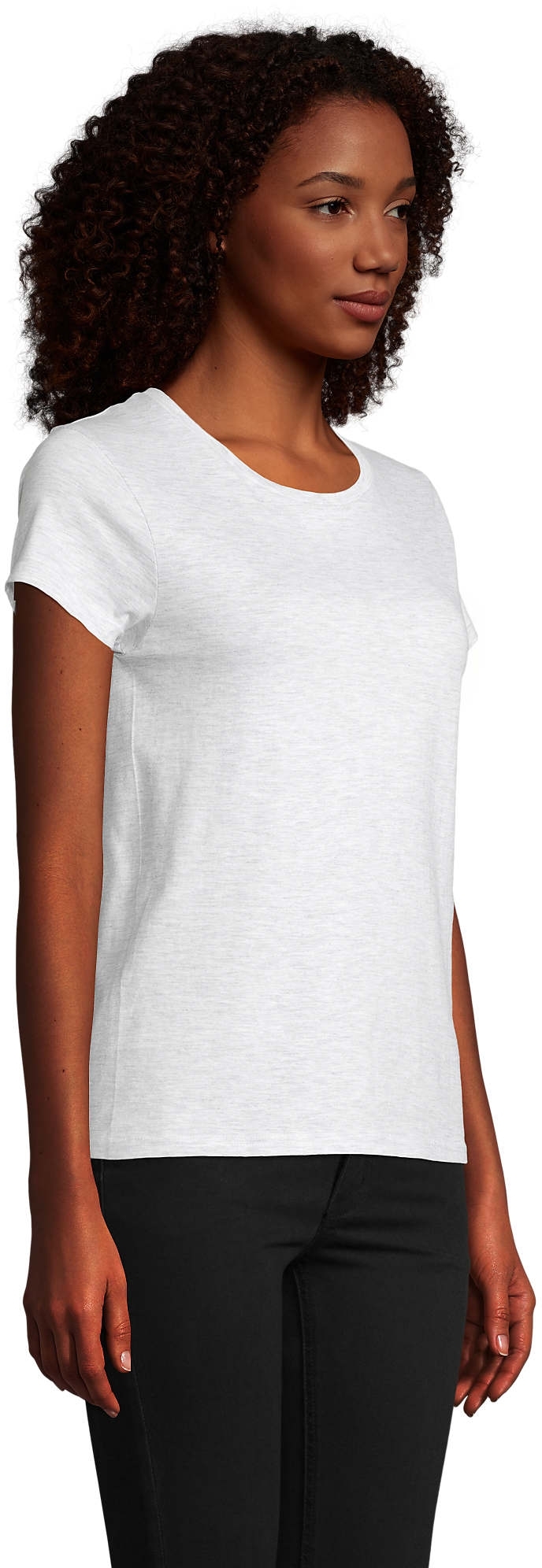 Футболка женская Sol’s CRUSADER WOMEN 03581300 L светло-серый меланж фото 