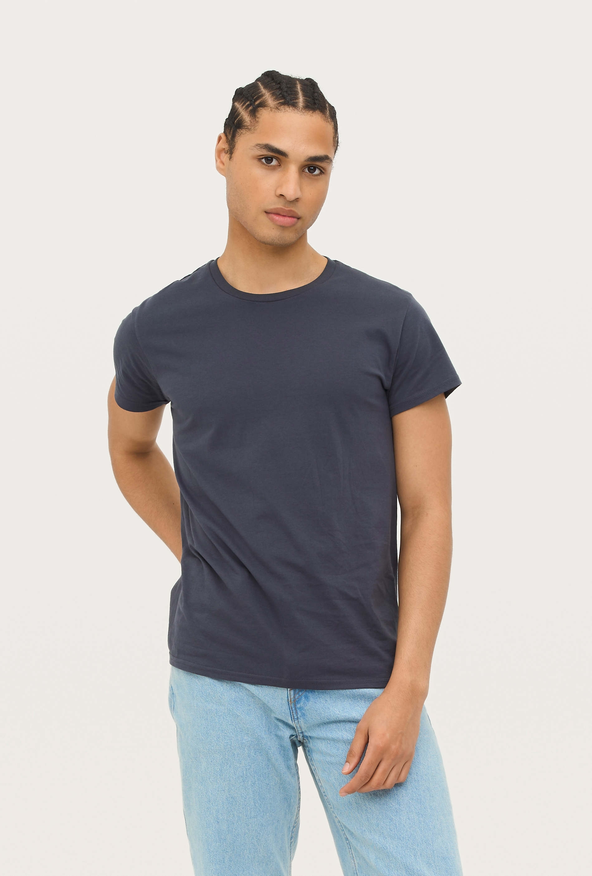 Футболка мужская Sol’s CRUSADER MEN 03582244 L джинсовый фото 4