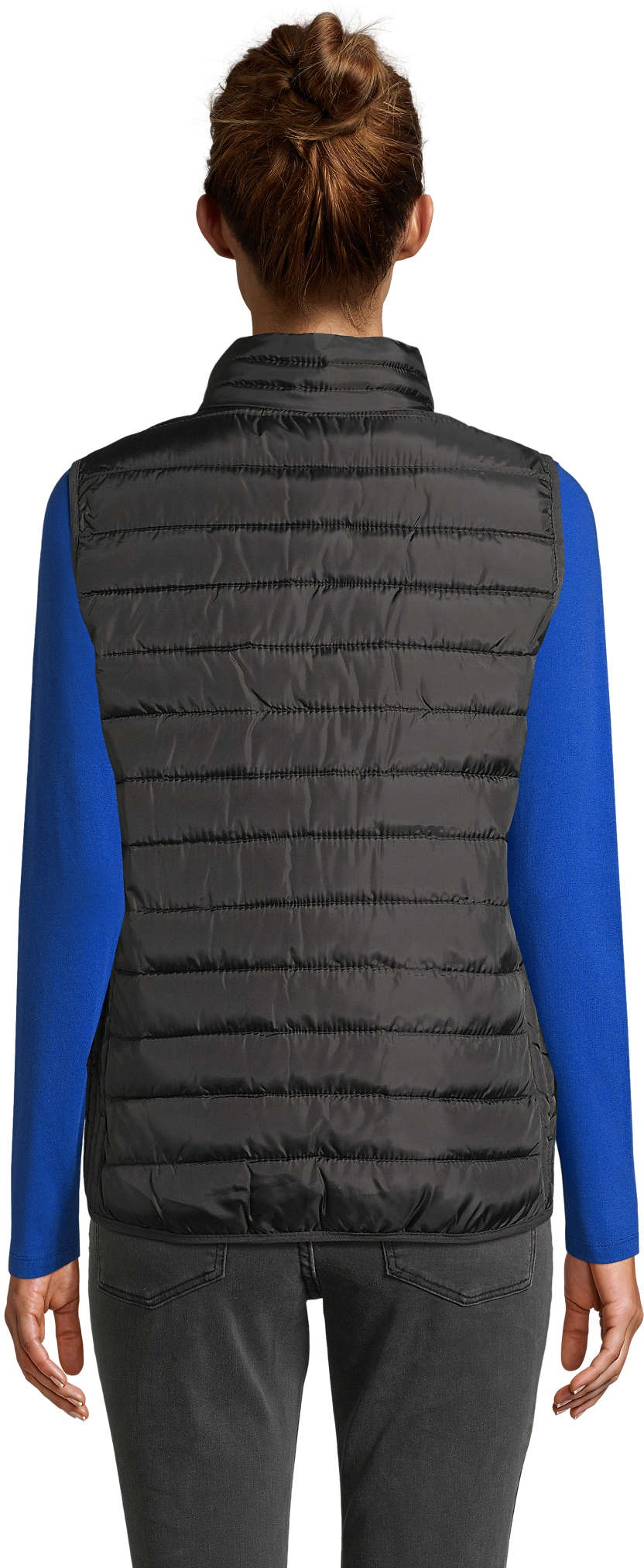 Жилет жіноча Sol’s STREAM BW WOMEN 4021312 L чорнийфото2