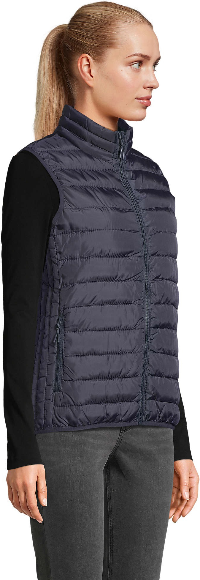 Жилет женский Sol’s STREAM BW WOMEN 4021319 L темно-синий фото 3