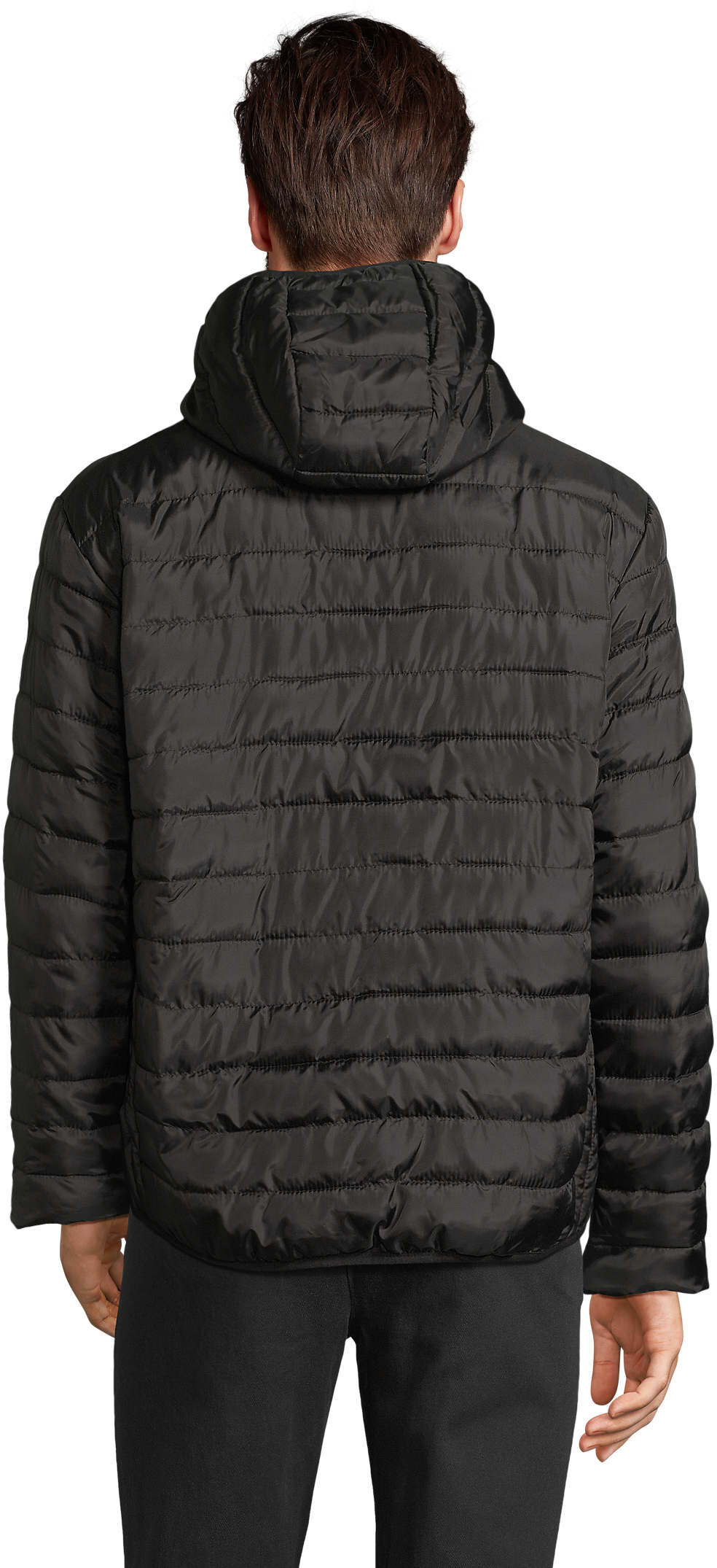 Куртка чоловіча Sol’s STREAM HOODED MEN 04444312 3XL чорнийфото2