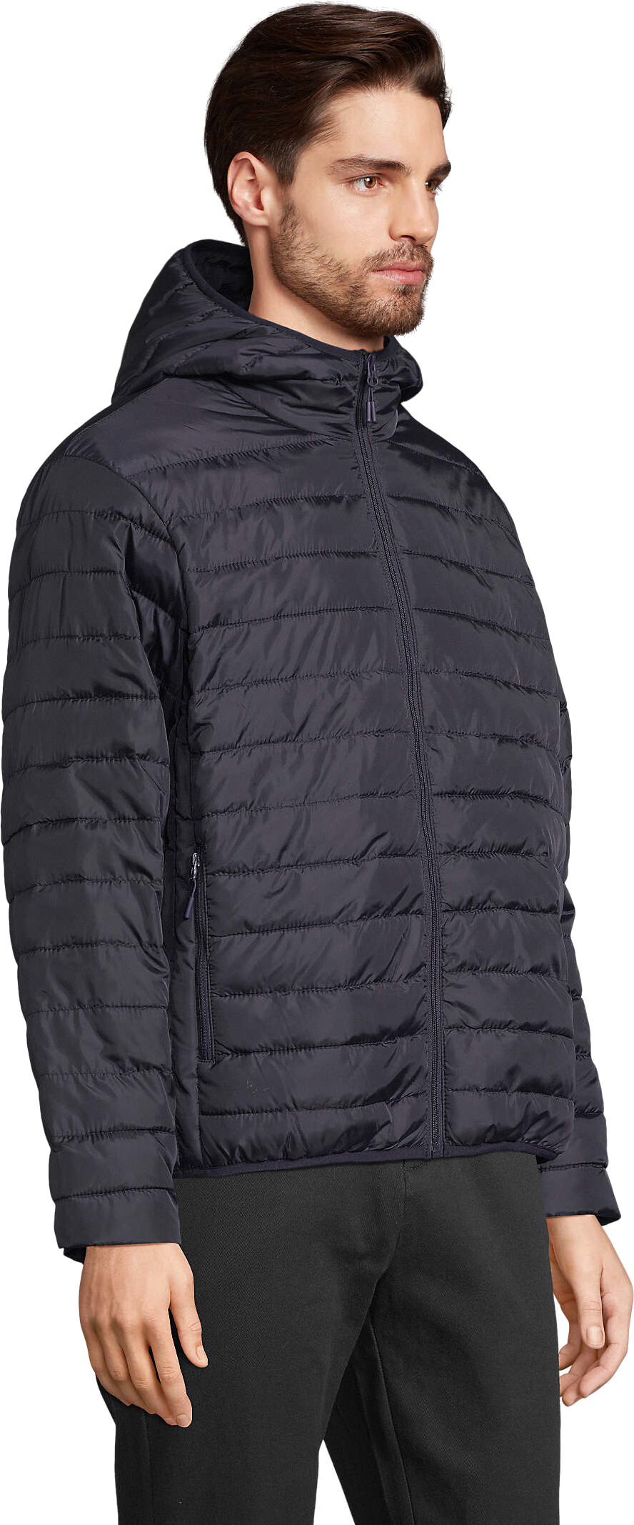 Куртка мужская Sol’s STREAM HOODED MEN 04444319 3XL темно-синий фото 3