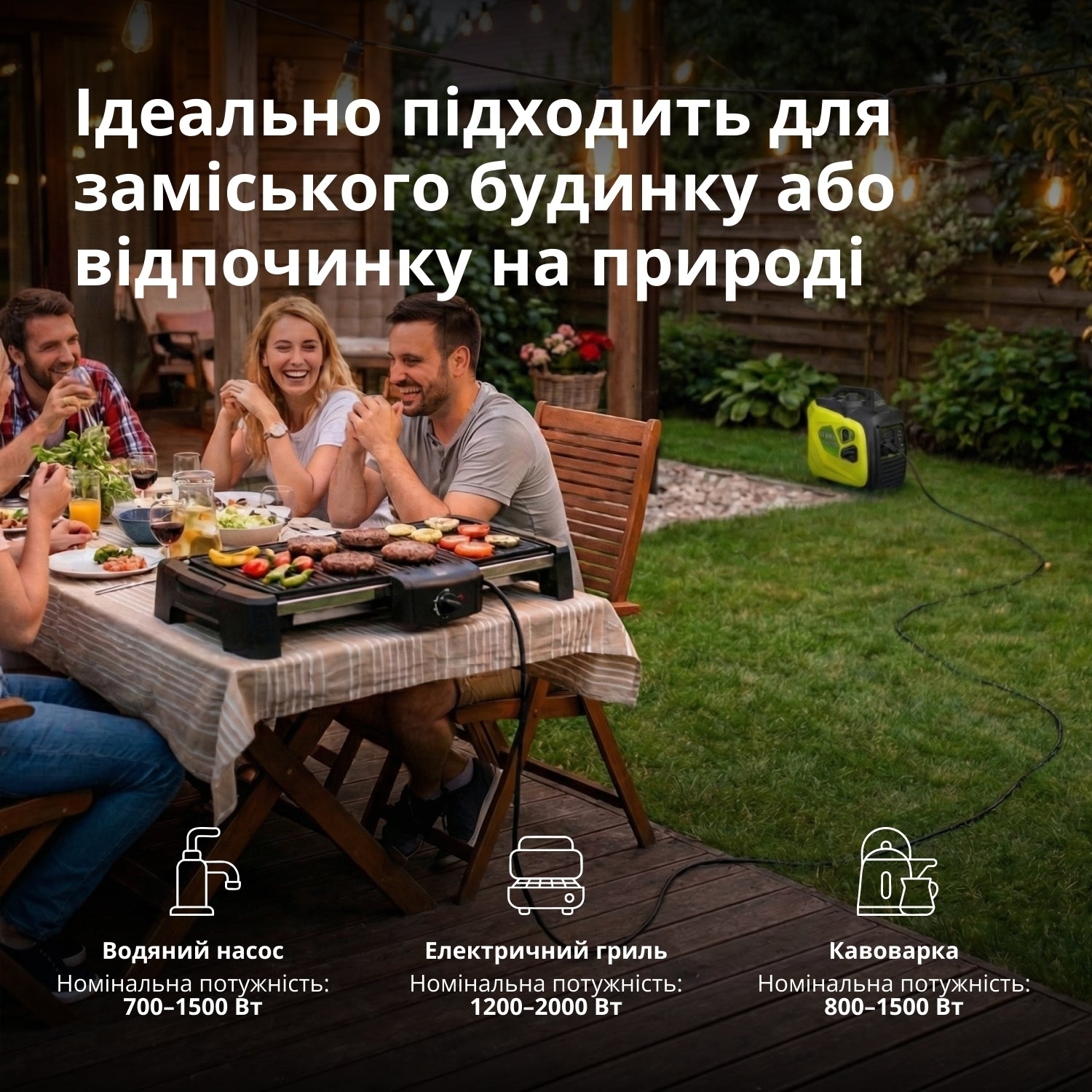 Генератор бензиновий інверторний Konner&amp;Sohnen KSB 33iS, 230В, 3.3кВт (KSB33IS)фото