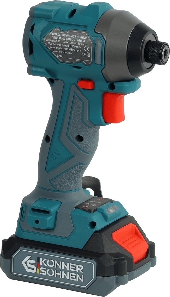 Набір акумуляторних інструментів Konner&Sohnen KS IDISD 20V (KSIDISD20VSET2)фото11