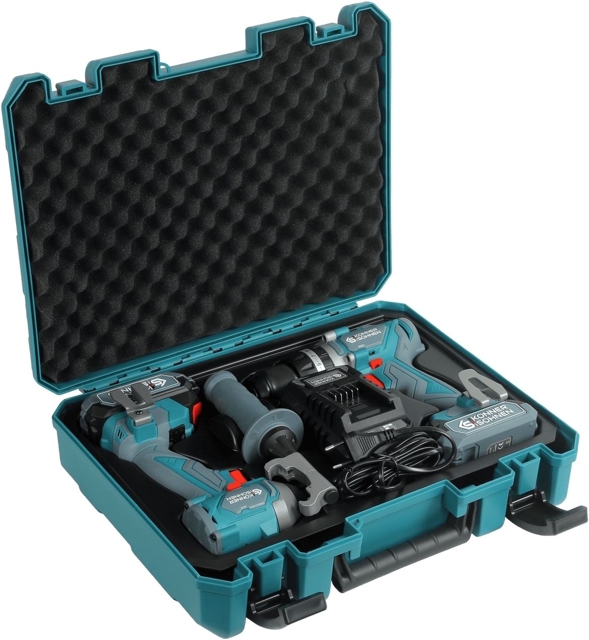 Набір акумуляторних інструментів Konner&Sohnen KS IDISD 20V (KSIDISD20VSET2)фото19