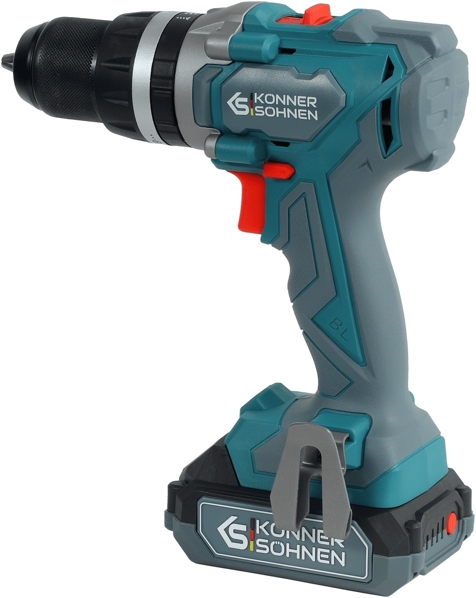 Набір акумуляторних інструментів Konner&Sohnen KS IDISD 20V (KSIDISD20VSET2)фото2