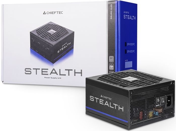 Блок живлення CHIEFTEC Stealth 1000W (SPX-1000-FC)фото