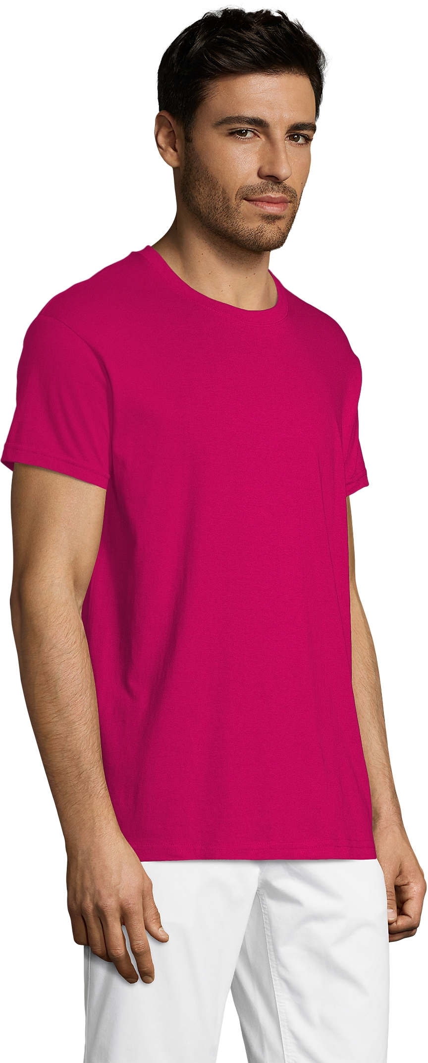 Футболка бавовняна Sol’s Regent 11380140 L фуксіяфото3