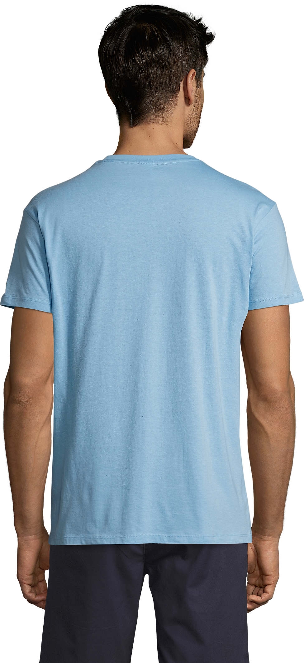 Футболка бавовняна Sol’s Regent 11380220 L блакитнафото2