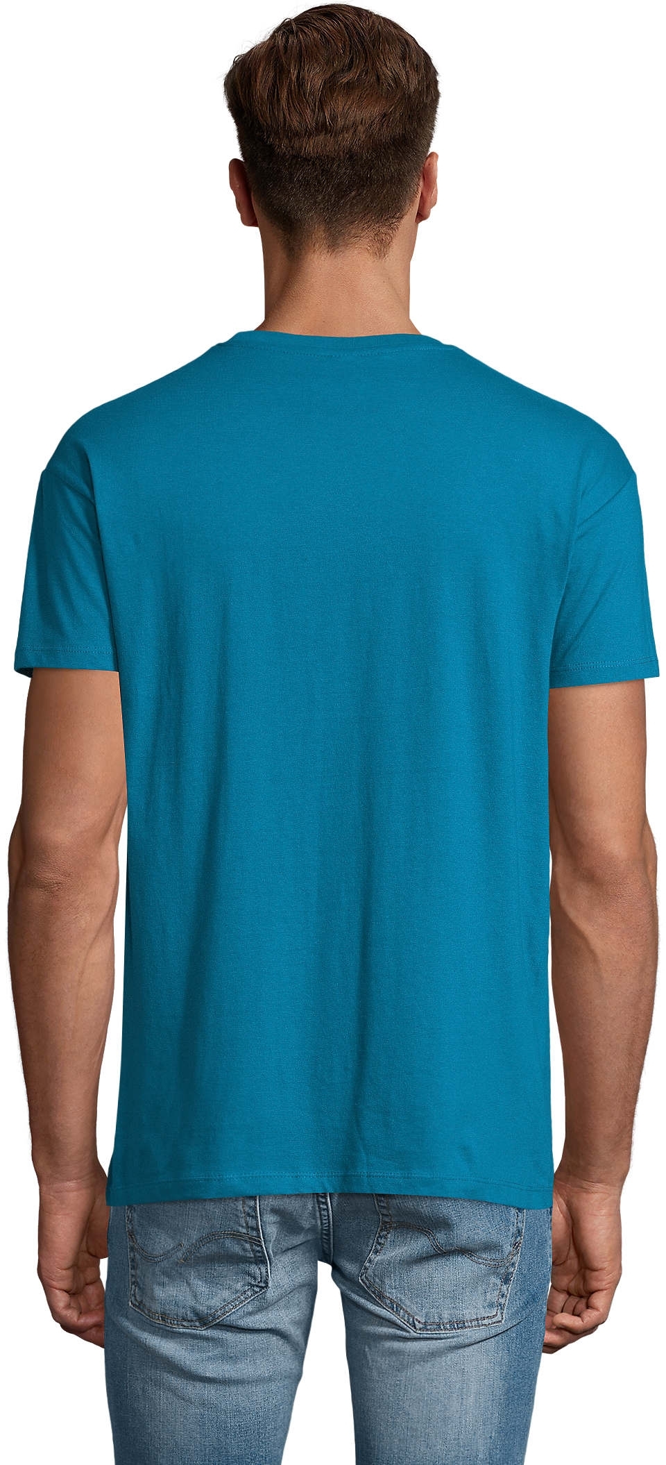 Футболка хлопковая Sol’s Regent 11380235 3XL бирюзовая фото 2