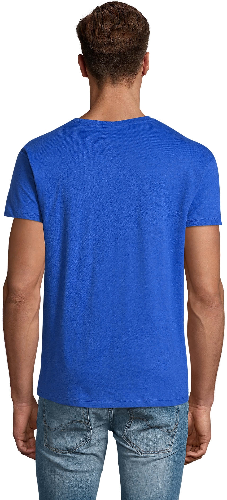 Футболка хлопковая Sol’s Regent 11380241 3XL ярко-синая фото 2