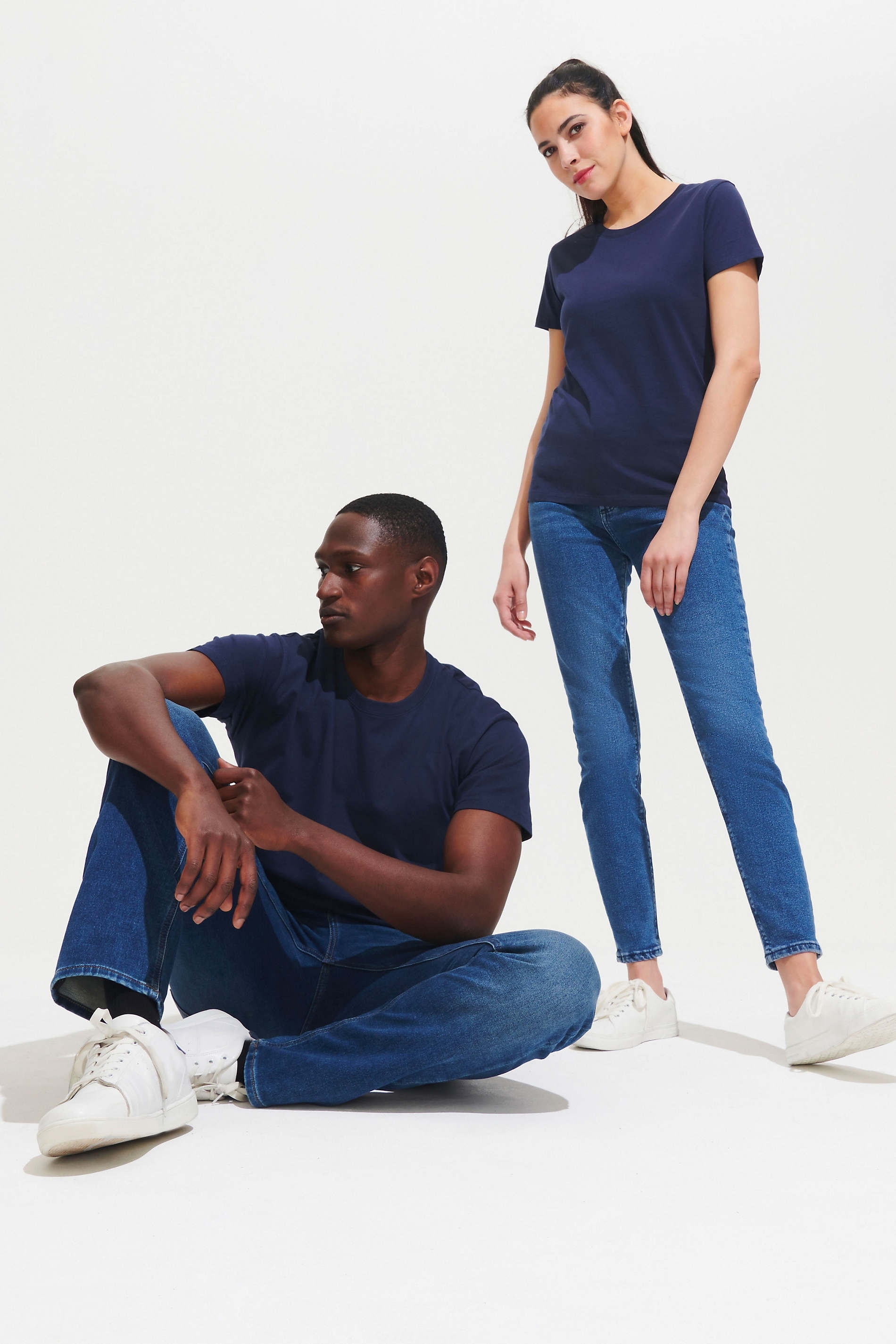 Футболка хлопковая Sol’s Regent 11380244 3XL джинсовая фото 7