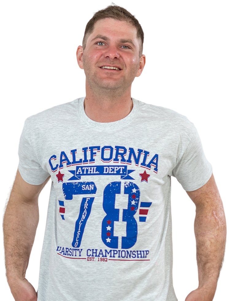 Футболка Sol’s Regent 11380300/58 L светло-меланжевый фото 2