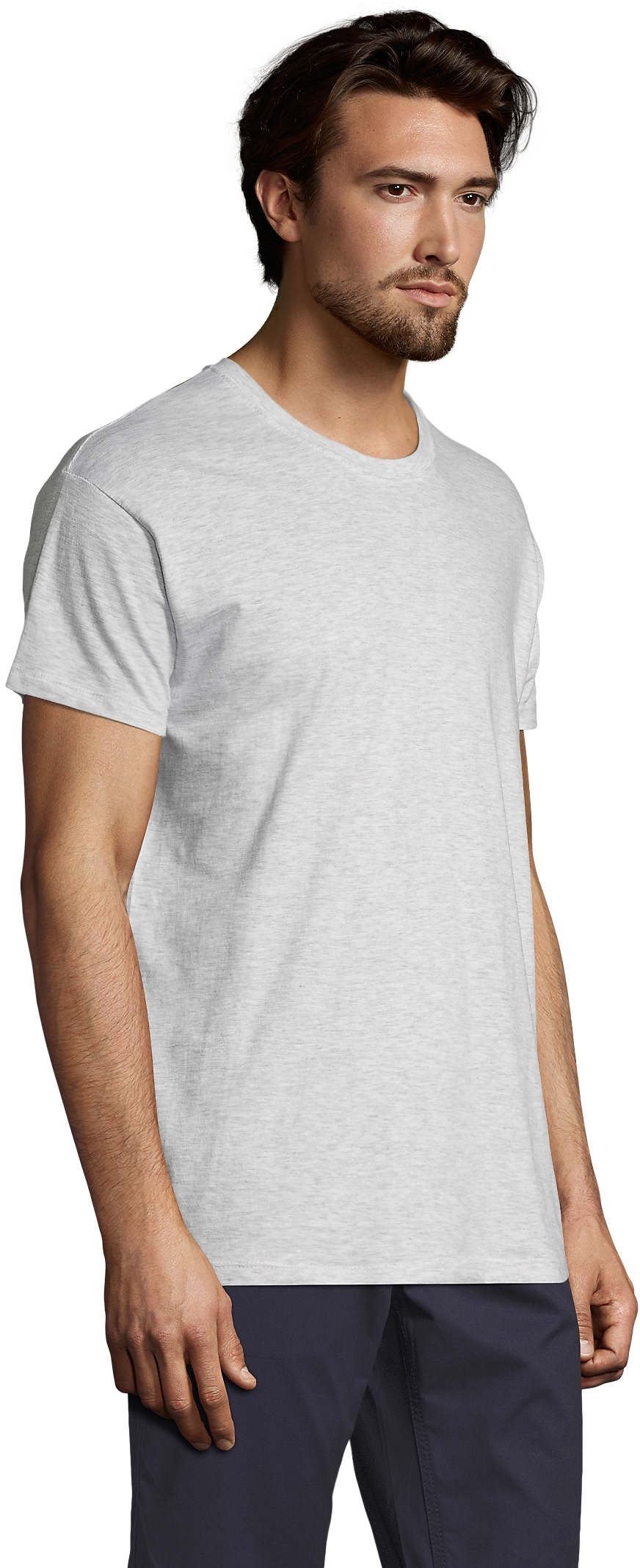 Футболка Sol’s Regent 11380300 L светло-серый меланж фото 3