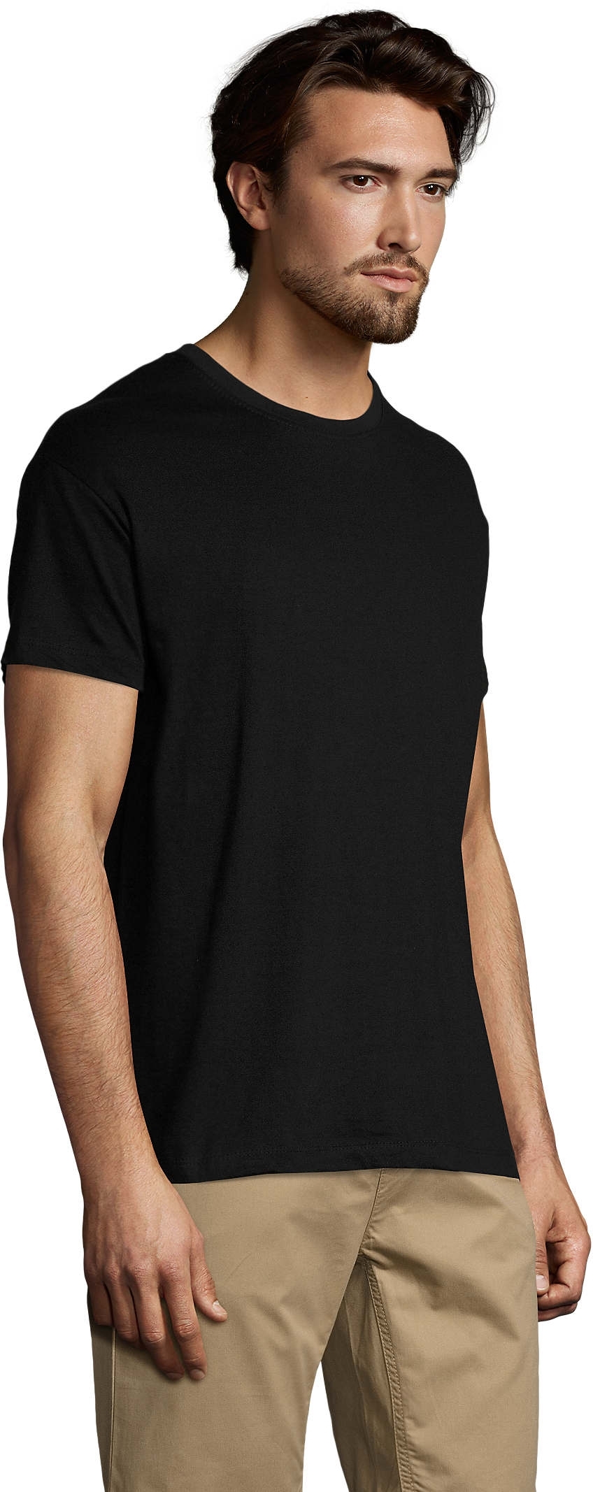 Футболка хлопковая Sol’s Regent 11380309 3XL насыщенный черный фото 3