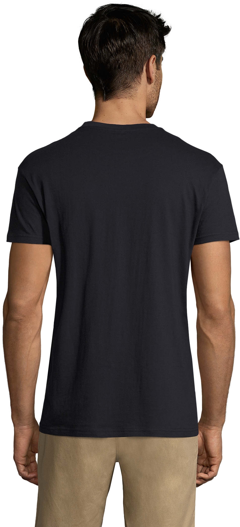 Футболка хлопковая Sol’s Regent 11380318 L темно-синий фото 2