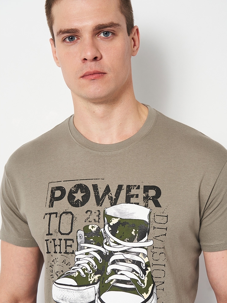 Футболка хлопковая Sol’s Regent 11380330/399 L светлый хаки фото 4