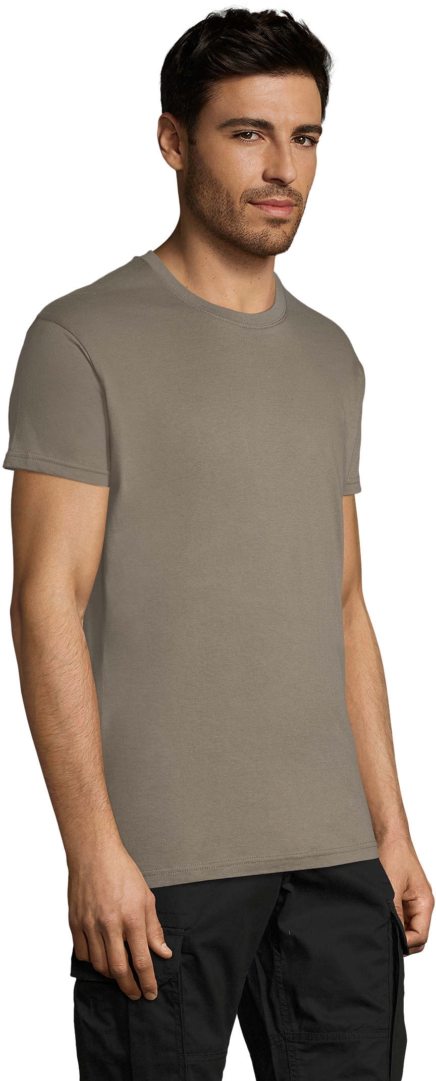 Футболка хлопковая Sol’s Regent 11380330 3XL светло-армейский фото 3