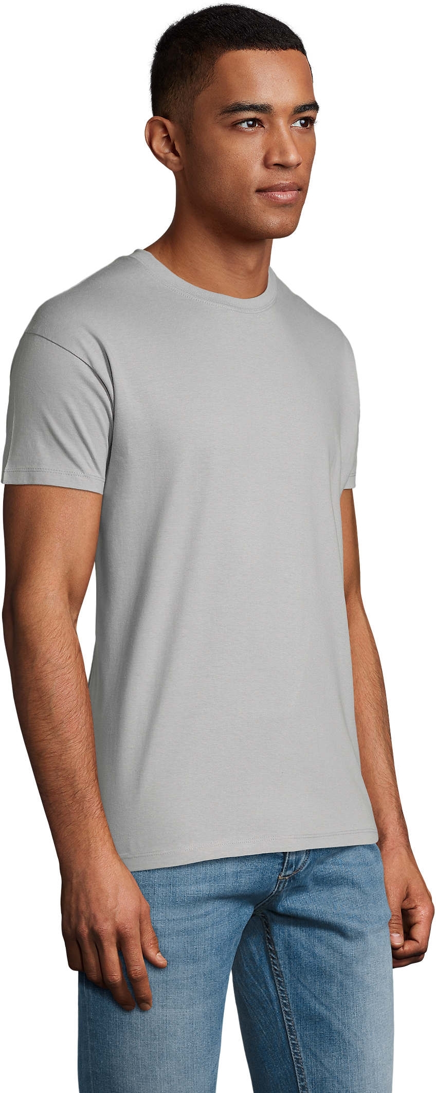Футболка хлопковая Sol’s Regent 11380342 L серый фото 3