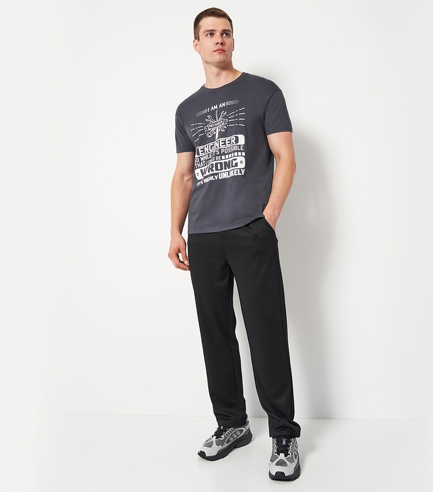 Футболка хлопковая Sol’s Regent 11380381/397 L графитовый фото 3