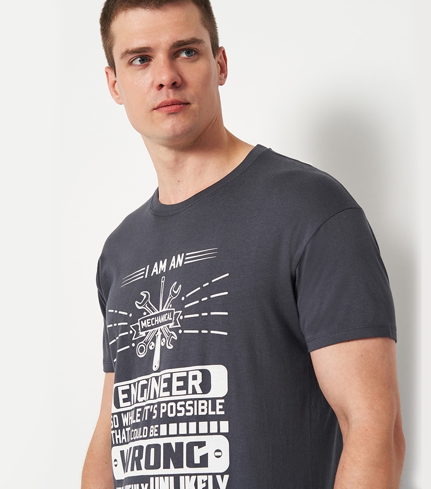 Футболка хлопковая Sol’s Regent 11380381/397 L графитовый фото 4