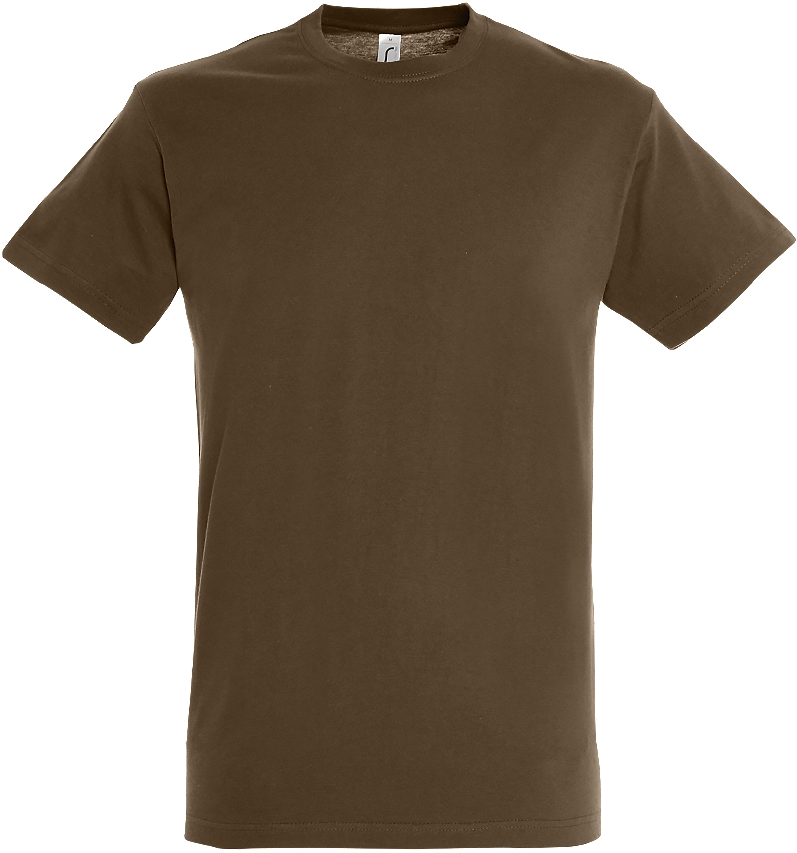 Футболка хлопковая Sol’s Regent 11380397 L темно-коричневый фото 