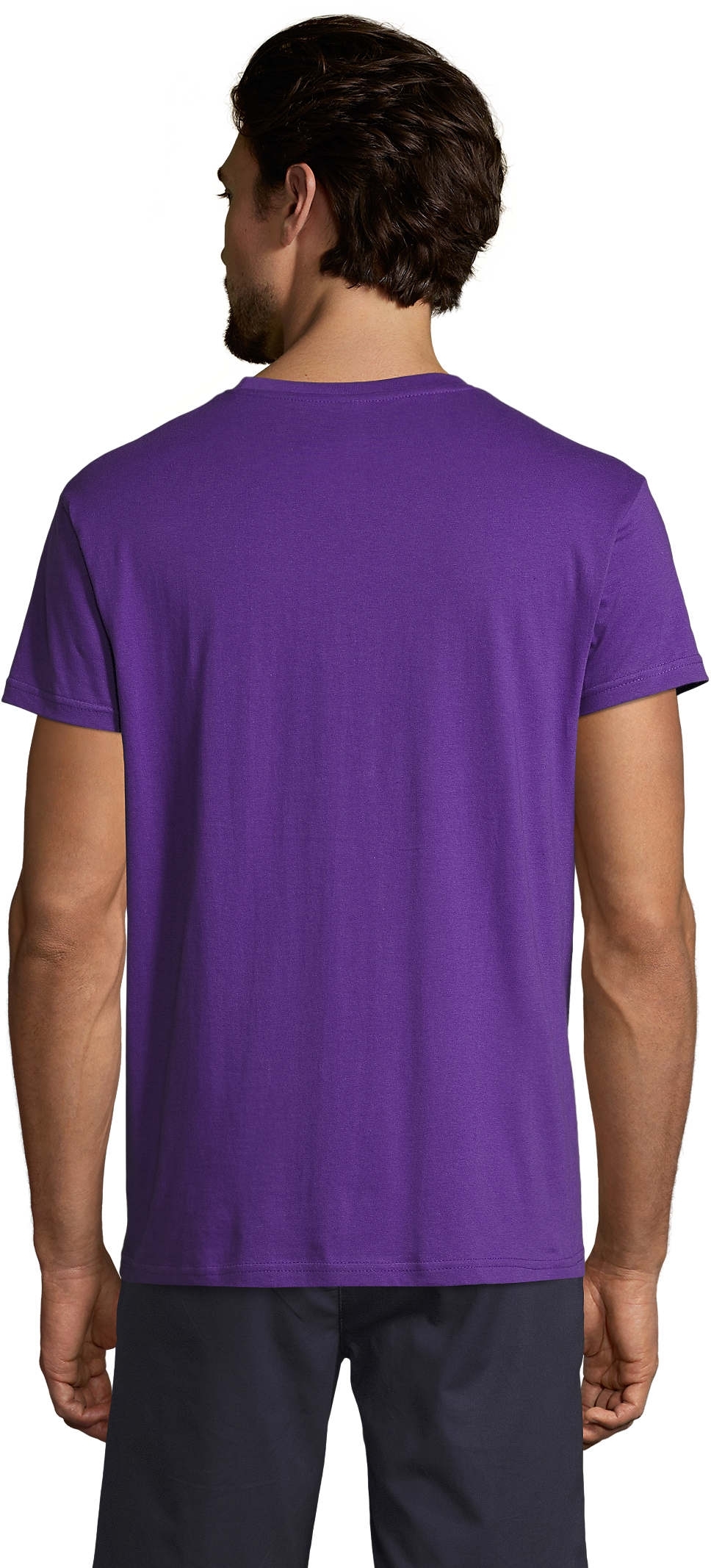 Футболка хлопковая Sol’s Regent 11380712 L темно-фиолетовый фото 2