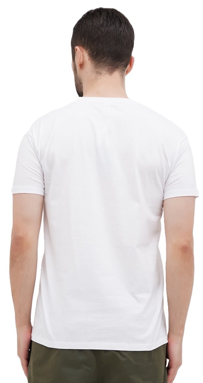 Футболка бавовняна чоловіча Sol’s Imperial 11500102/394 L білийфото2