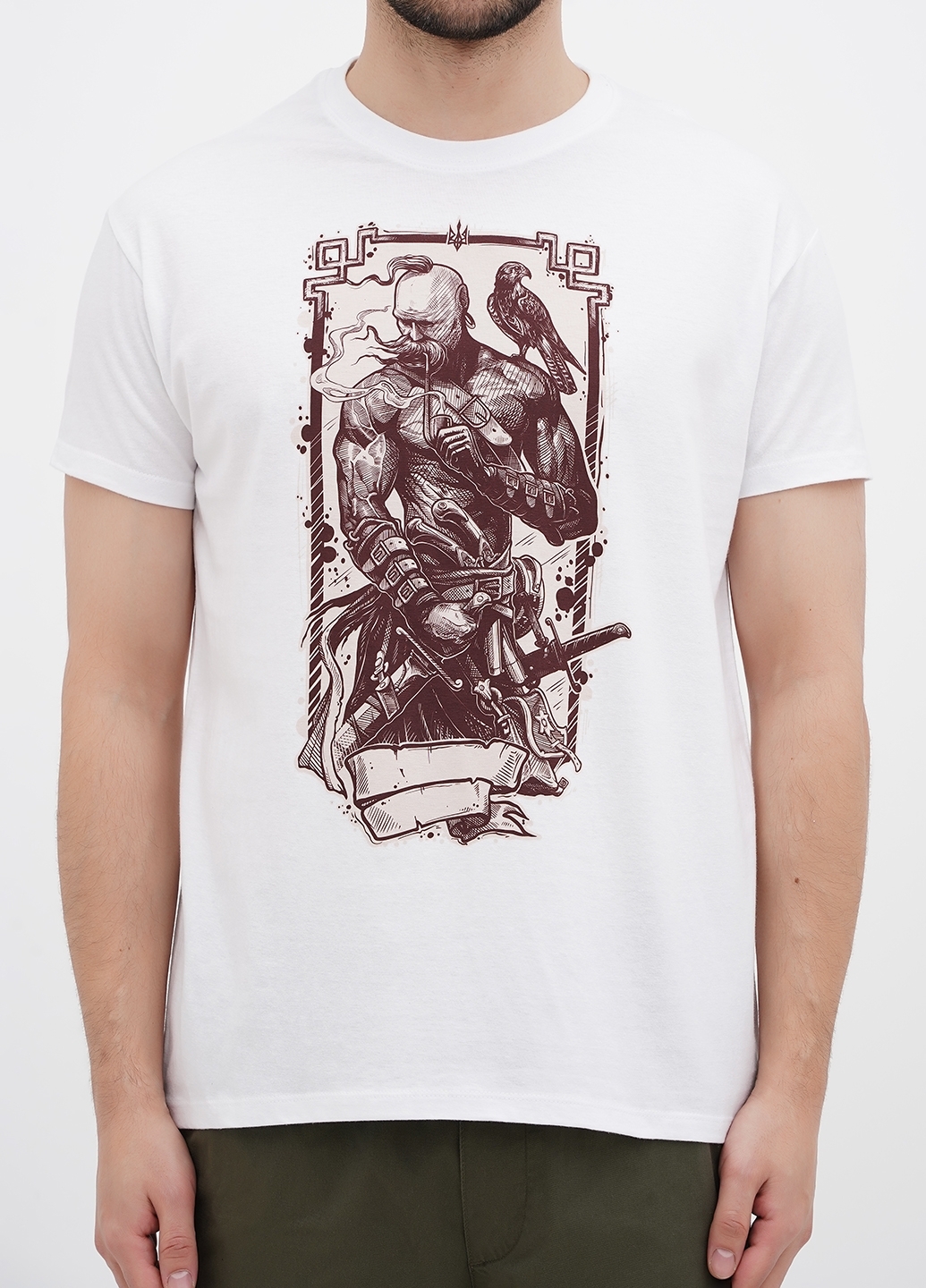 Футболка хлопковая мужская Sol’s Imperial 11500102/396 L белый фото 3