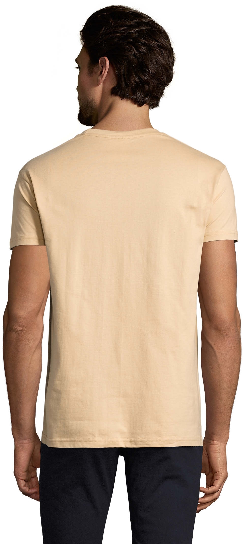 Футболка бавовняна чоловіча Sol’s Imperial 11500115 L пісочнийфото2