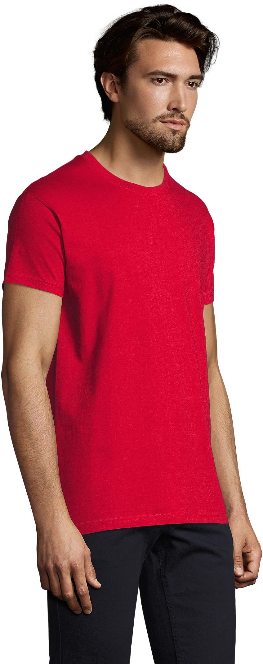 Футболка хлопковая мужская Sol’s Imperial 11500145 3XL красный фото 3